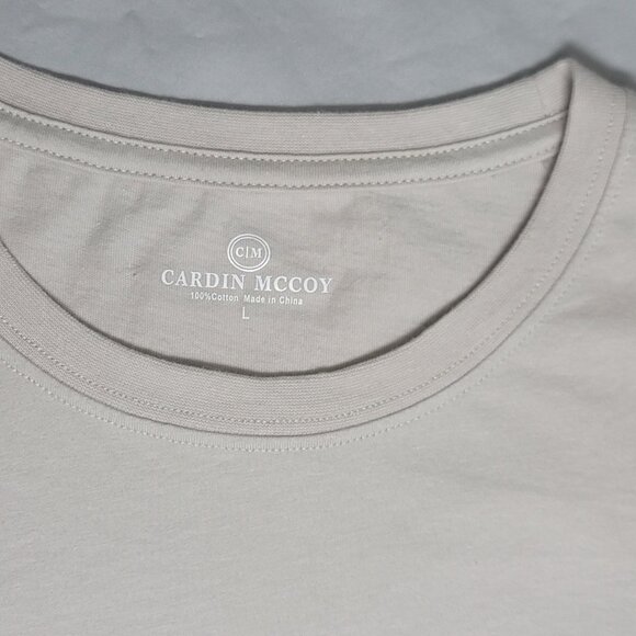 Like New - Cardin McCoy gray short sleeve tshirt w/ 'Emergency Vehicles' -size L - Picture 6 of 9